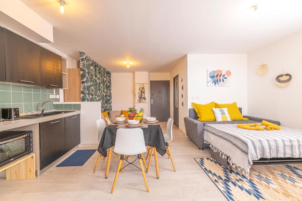 Grand Studio Cosy Le Phare Dionysien - Residence Le Phoenix 圣丹尼斯 外观 照片